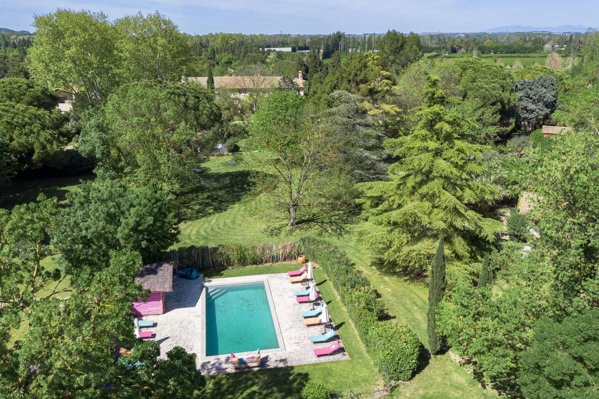 أفينيون Domaine De Rhodes B&B المظهر الخارجي الصورة